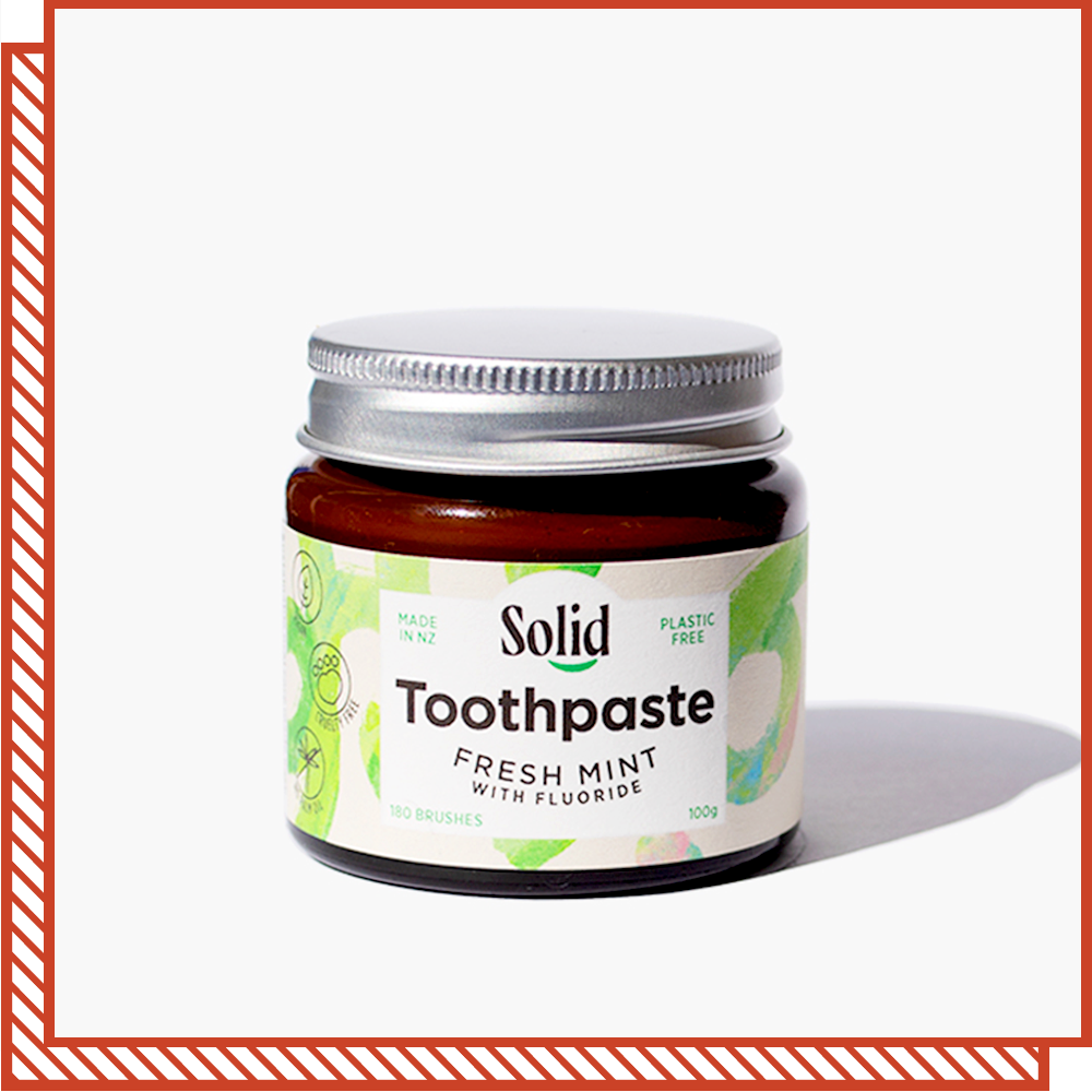 SOLID Oral Care Toothpaste Yum Jar NZ